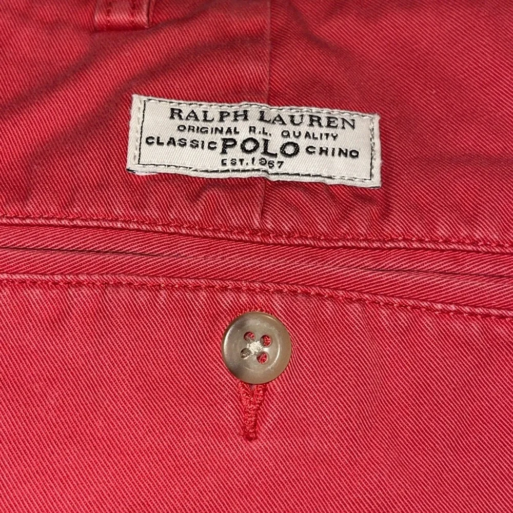 Polo Ralph Lauren Prospect Shorts Men 36 Red Coral 🪸 Preppy Beach Island Golf